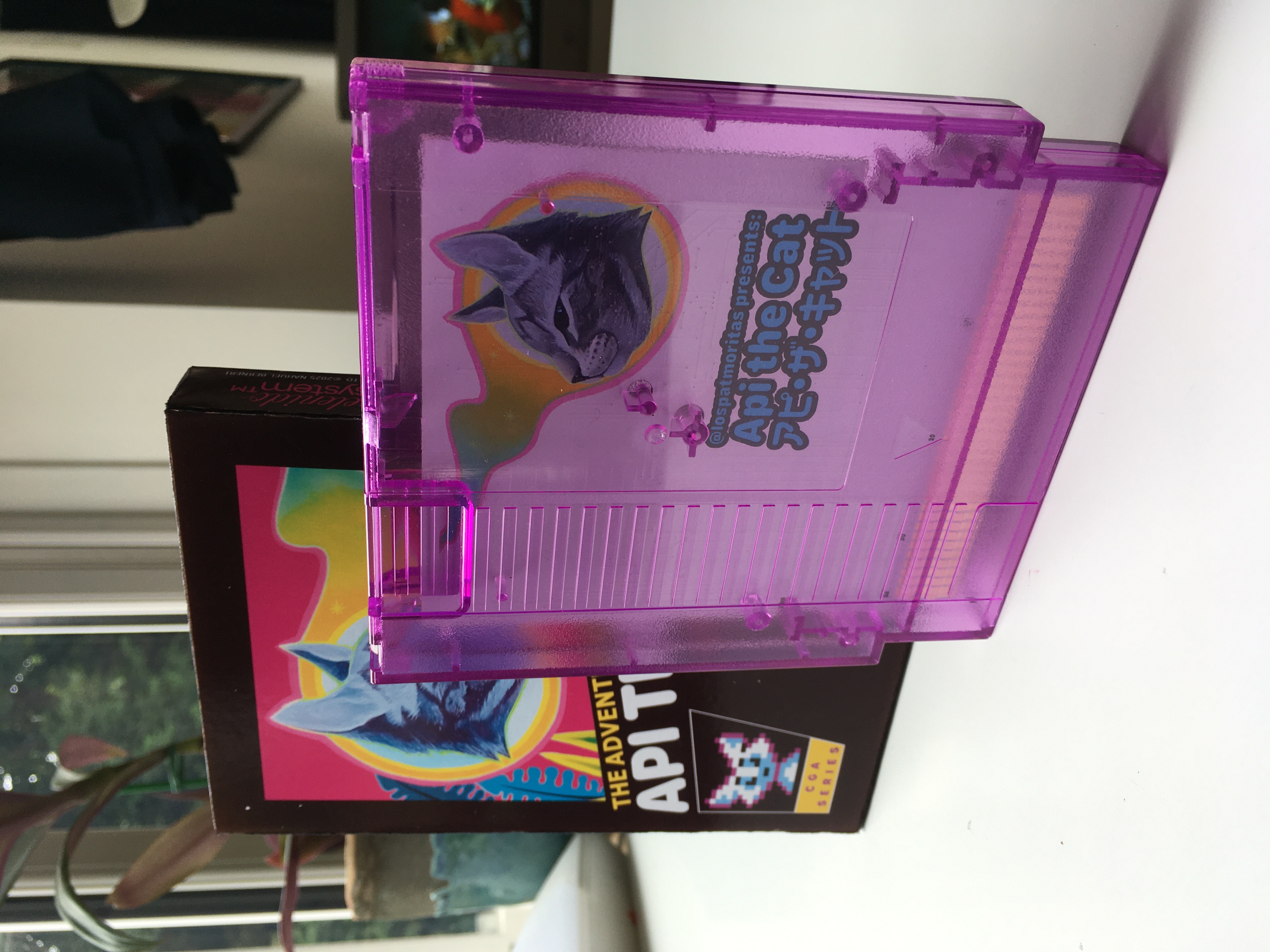 Api The Cat cartridge and box